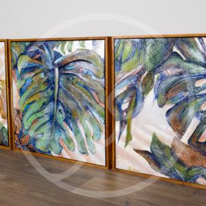 Monstera set angle view | Fine Art